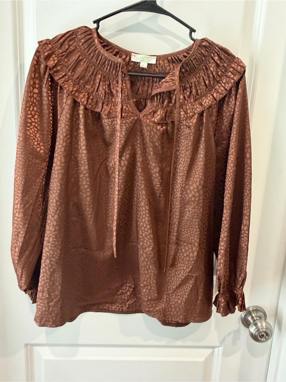 Jade Melody Tam Blouse Size XS